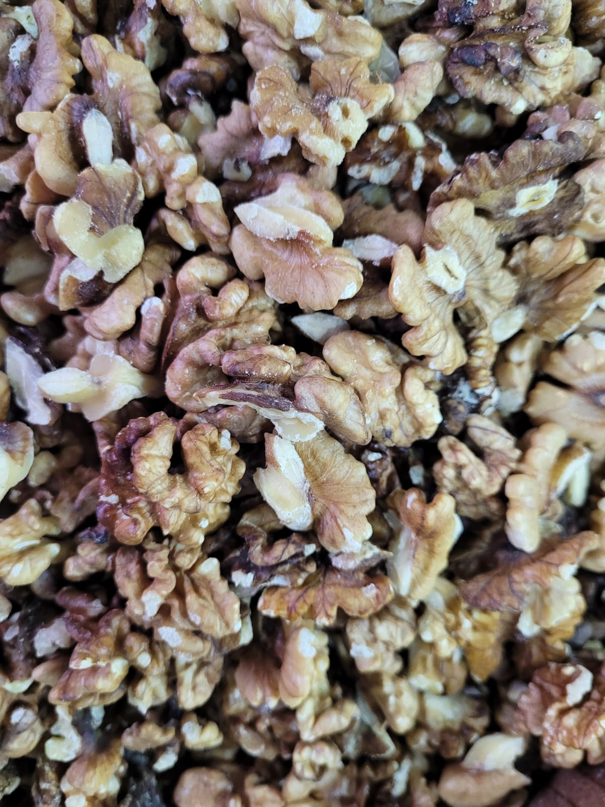 Nueces cuartillos café 15kg